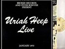 URIAH HEEP live (original uk & inners & booklet) DOUBLE LP EX/EX BRSP 1 bronze