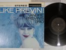 ANDRE PREVIN'S TRIO LIKE PREVIN CONTEMPORARY P-7635 Japan Vinyl LP