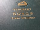 ELENA GERHARDT SCHUBERT SONGS HMV D1262-1264, E460 & D1459-1462