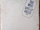 The Who - Live At Leeds. 2406 001. VG/G+. Black Stamp  Inserts  Vinyl Record LP