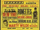 Original Rare 1964 Concert Flyer Rolling Stones/Ronettes etc Harrow Granada