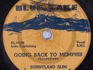 Blues 78 SUNNYLAND SLIM Going Back To Memphis BLUE-LAKE HEAR