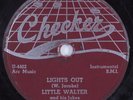 Blues 78 LITTLE WALTER Lights Out CHECKER HEAR
