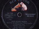Rock & Roll 78 ELVIS PRESLEY Hard Headed Woman RCA VICTOR 20-7280 HEAR