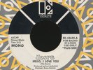THE DOORS promo 45 HELLO, I LOVE YOU clean labels / hear it