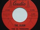 R&B Doo Wop THE HI-TENSIONS w/DOWNBEATS The Clock AUDIO  201 Original HEAR 45