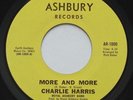 Northern Soul Crossover CHARLIE HARRIS More And More ASHBURY AR-1000 45 HEAR MP3