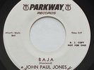 Surf Garage JOHN PAUL JONES Baja EX PARKWAY Promo 45 Led Zeppelin Lee Hazlewood