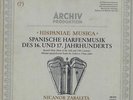 Nicanor Zabaleta Hispaniae Musica vinyl LP album record German 198458 ARCHIV