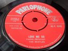 THE BEATLES Love Me Do ORIG 1962 UK Red Parlophone 45 IMMACULATE COPY