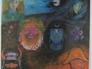 KING CRIMSON In the Wake of Poseidon Pink label autographed signed Fripp A#1 B#1