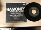 PUNK ROCK 45 RPM RECORD - THE RAMONES - NORTON 45-065