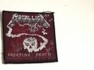 Vintage Metallica Creeping Death Patch Sew On