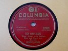 Memphis Minnie/Fish Man Blues-Lean Meat Won't Fry/78 rpm/Columbia 37579 E