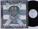 SOD STORMTROOPERS OF DEATH Speak English or Die MEGAFORCE LP metal