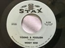 WENDY RENE 'Bar-B-Q/Young & Foolish' Orig US Stax-159 Funk/Northern Soul 45