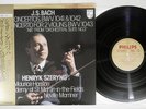 HENRY SZERYNG,NEVILLE MARRINER BACH,VIOLIN CONCERTO PHILIPS 30PC-22 Japan OBI LP