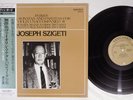 JOSEPH SZIGETI BACH/SIX SONATAS AND PARTITAS FOR VIOLIN Japan OBI Mono LP