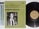 JOSEPH SZIGETI BACH/SIX SONATAS AND PARTITAS FOR VIOLIN Japan OBI Mono LP
