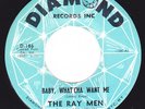 Garage Blues Rocker  45 - RAY MEN - Walkin Down The Street / Baby What'cha Want