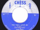 Rockabilly CHESS Silver Top 45 - CHUCK BERRY - You Can't Catch Me / Havana Moon