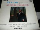PHILIPS Hi-Fi STEREO Arthur GRUMIAUX - BRAHMS VIOLIN Concerto / Van Beinum VG++
