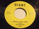 SANDPIPERS lonely too long GIANT 705 rare PIED PIPER SOUL glossy nm- NORTHERN 45