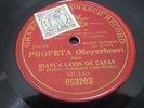BIANCA LAVIN DE CASAS profeta  / GRAMOPHONE MONARCH RECORD