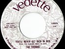 Soul Funk 45 - Tab (Tabby) Thomas - You'll Never Get Rich In Bed - Vedette - mp3