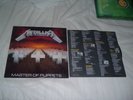METALLICA Master of Puppets '86 LP classic   ORIGINAL US press MINT-