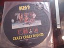 KISS Crazy Crazy Nights  4 Track Picture Disc Vinyl  LP UK Import KISSP 712