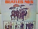 JAPAN Odeon Mono Red Vinyl Beatles No. 5  OR 7103 Free Shipping