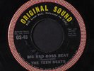 TEEN BEATS: Big Bad Boss Beat / Down Below 45 (plays well) Oldies
