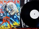 IRON MAIDEN - NUMBER OF THE BEAST TEST PRESSING WHITE LABEL, GERMAN