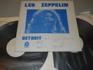 RARE LED ZEPPELIN LIVE 2 LP SET DETROIT JUST ABOUT BACK VINYL VG++ COVER GOOD