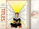 MICK KARN titles (original uk press) LP EX+/EX V 2249 experimental synth pop