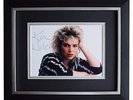 Kim Wilde SIGNED 10x8 FRAMED Photo Autograph Display Music Memorabilia COA