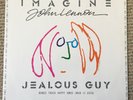 John Lennon (The Beatles) - Imagine / Jealous Guy - Rare 1988 UK 3trk vinyl 12