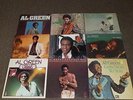 Group of 9 Al Green Albums Records Vinyl LP Gets Next To You - He Is The Light