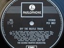 GEORGE MARTIN / BEATLES UK Parlophone LP - Off The Beatle Track - SILVER / BLACK