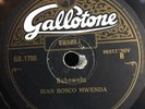 JEAN BOSCO MWENDA GALLOTONE GB 1780 AFRICA 78 RPM E AFRICAN GUITAR CONGO