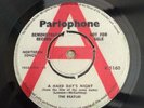 THE BEATLES A HARD DAYS NIGHT PARLOPHONE replica DEMO Double Red A R5160 Ex.