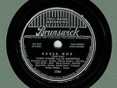 JAZZ 78 : BILLIE HOLIDAY W/ TEDDY WILSON ORCHESTRA ON BRUNSWICK 7702