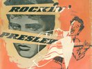 ELVIS PRESLEY - ROCKIN' PRESLEY (GERMAN 4-TRACK 7'EP ) RCA EPA 9500 ( 1956)