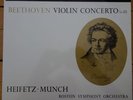 LSC 1992 Beethoven Violin Concerto / Heifetz / Munch 200 gram