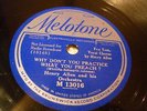 JAZZ HENRY ALLEN Why Don't You Practice What You Preach?/Don't MELOTONE 13016