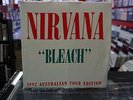 NIRVANA-BLEACH-1992 AUSTRALIAN TOUR EDITION-GREEN-NEAR MINT-COMPLETE-BAG-POSTER