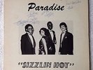 PARADISE LP- SIZZLIN HOT- RARE VINYL WITH AUTOGRAPHS- PLS. SEE DESCRIPTION + PIC