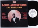 LOUIS ARMSTRONG And His Friends FLYING DUTCHMAN AMSTERDAM LP VG+ wlp gatefold