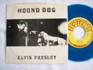 ELVIS PRESLEY HOUND DOG I WANT YOU,I NEED YOU SUN W/PS BLUE VINYL NM